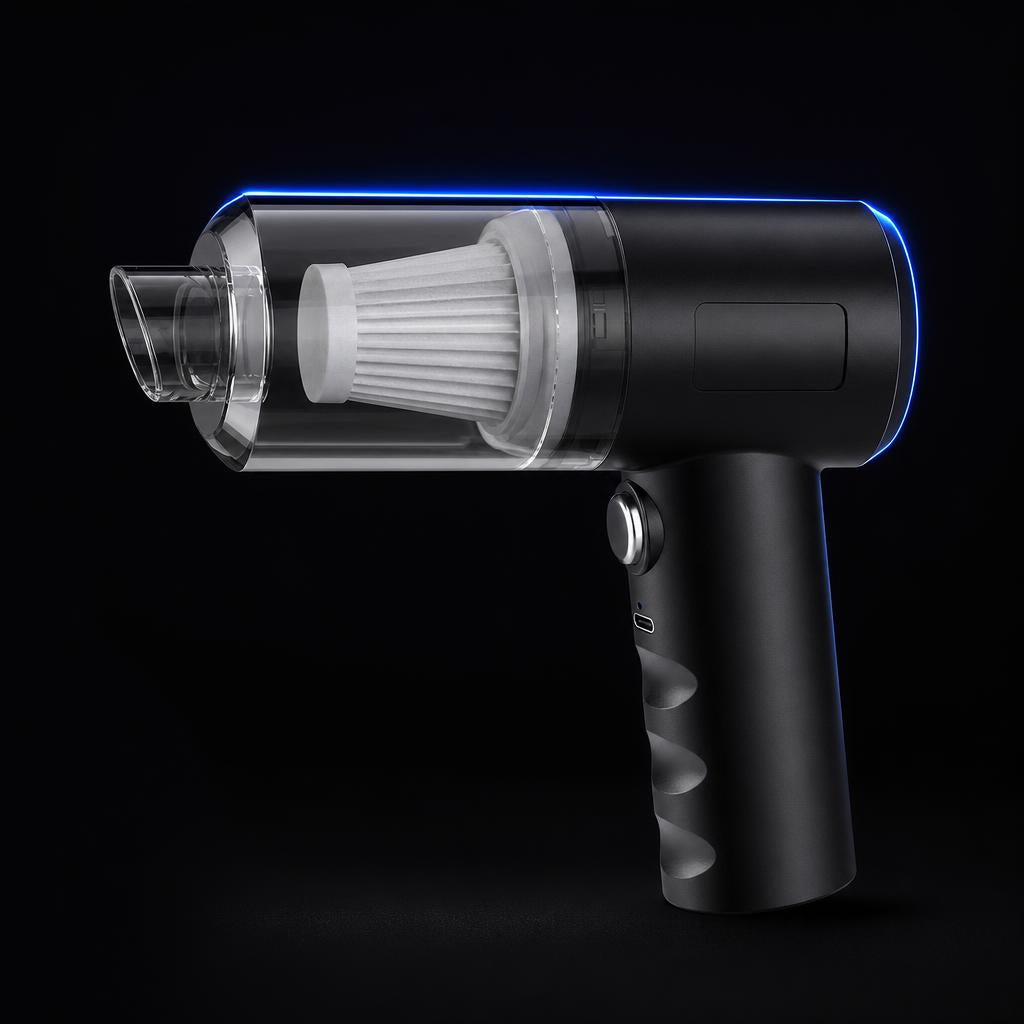 Diseño compacto tipo pistola, fácil de sujetar